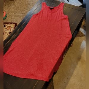 Lane Bryant red summer dress